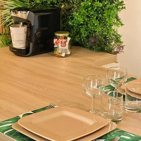 Jungle Suite - Balneo & Terrasse Privee Lägenhet *